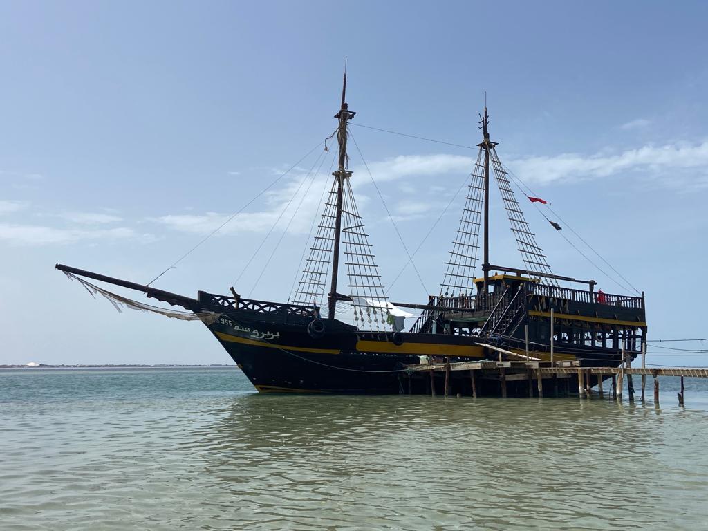 Bateau pirate Barberousse - Destination Djerba